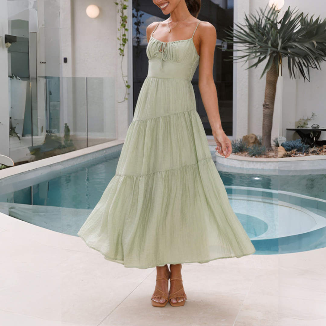 Maria printed dress