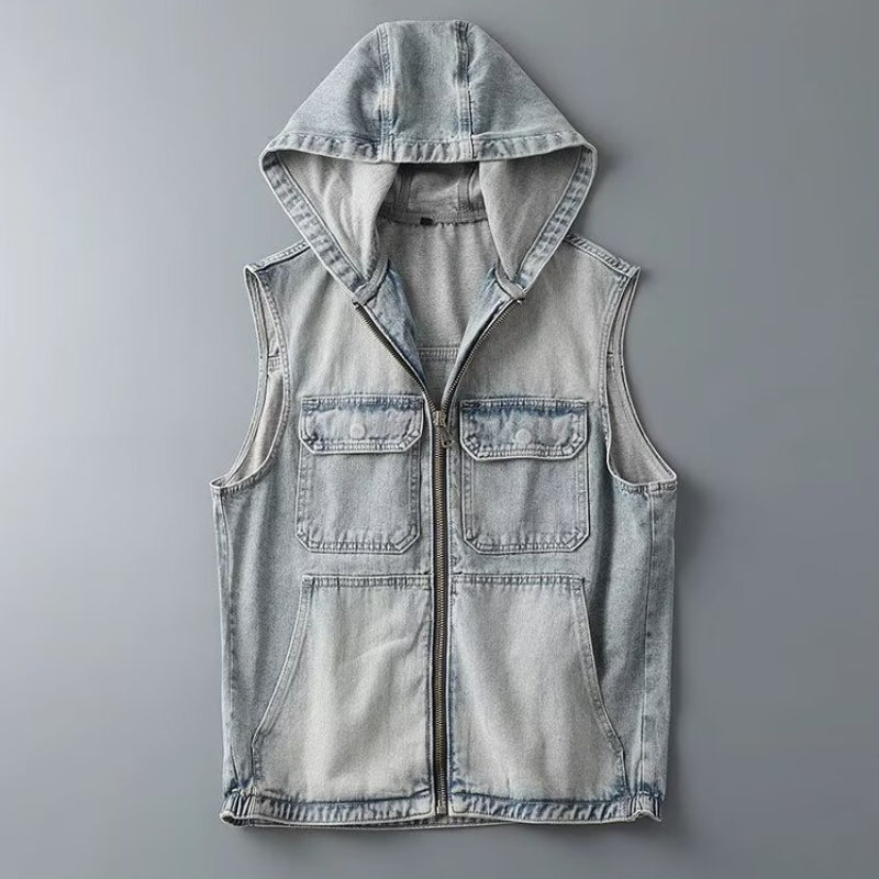 90s Ridge Denim Vest