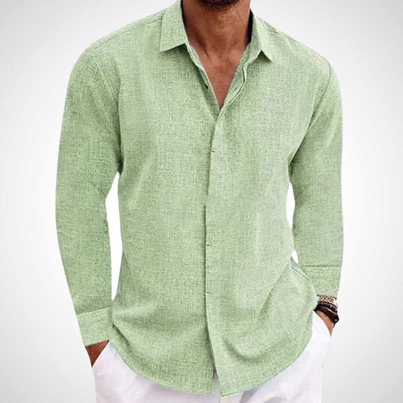 Camisa de lino Fraten