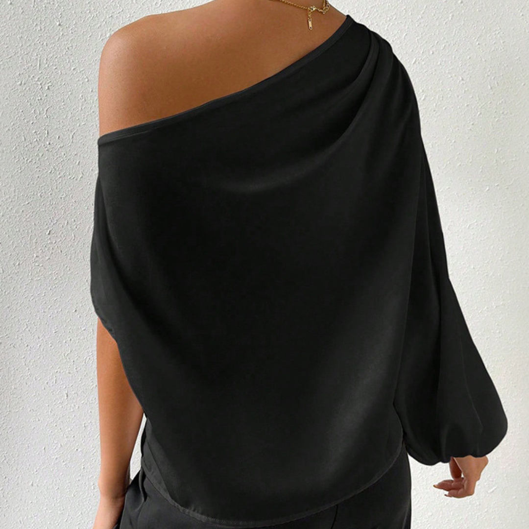 Cute Sorell Satin Blouse