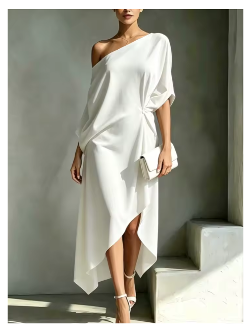 Olivia | Vestido Asimétrico Elegante