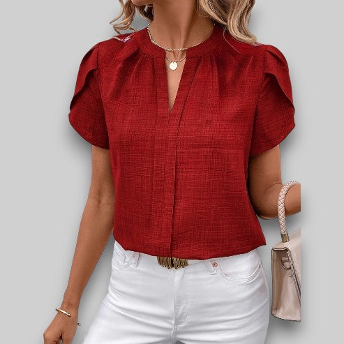 Maris Ruffle Sleeve Blouse