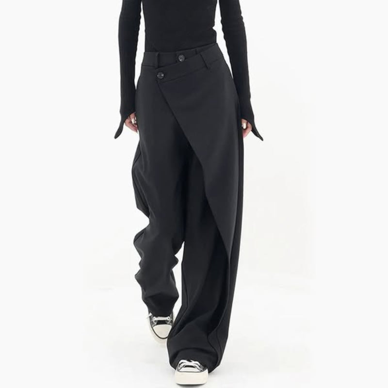 Nova wrap-leg trousers