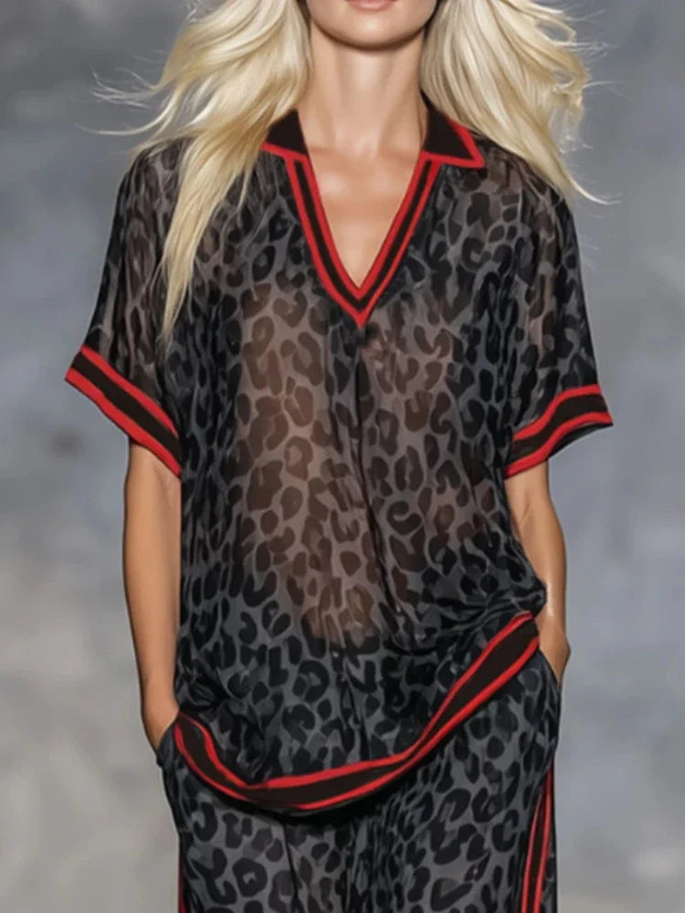 Leopard Contrast Set