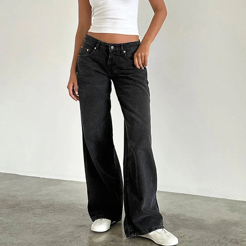 High-Waisted Strive Jeans