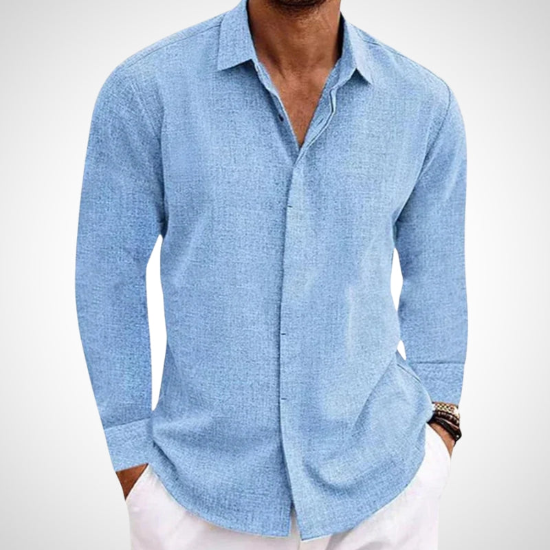 Camisa de lino Fraten