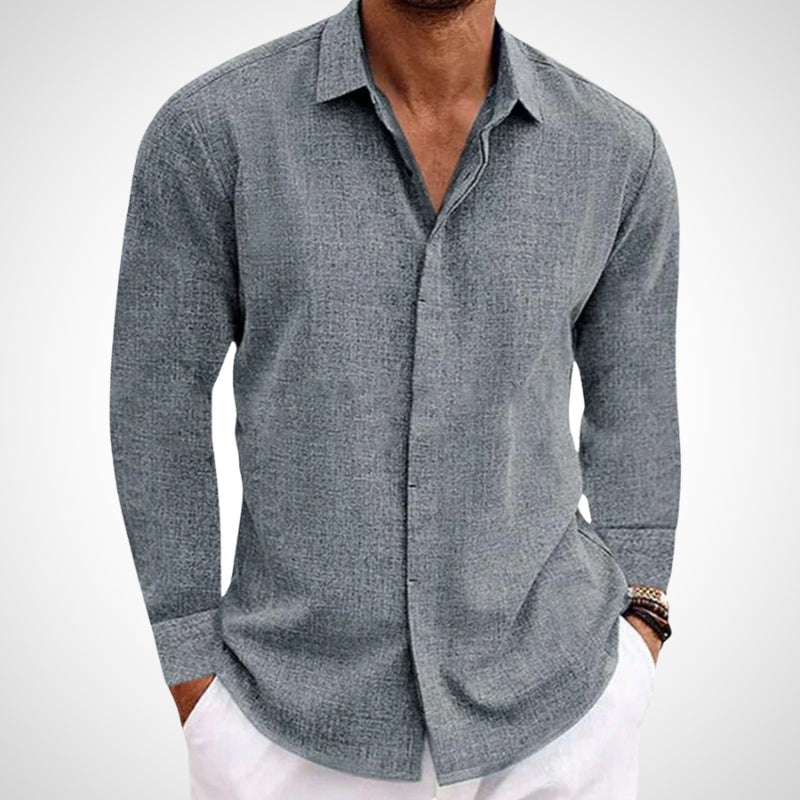 Camisa de lino Fraten