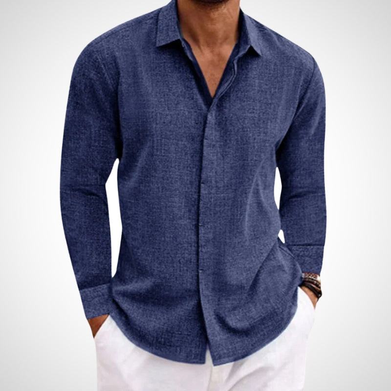 Camisa de lino Fraten