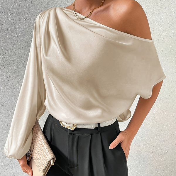 Cute Sorell Satin Blouse