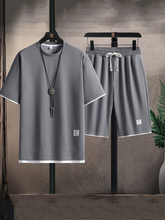 Marcel Waffle Knit Lounge Set