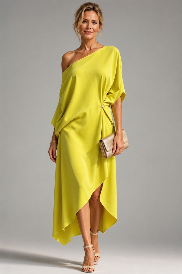 Olivia | Vestido Asimétrico Elegante
