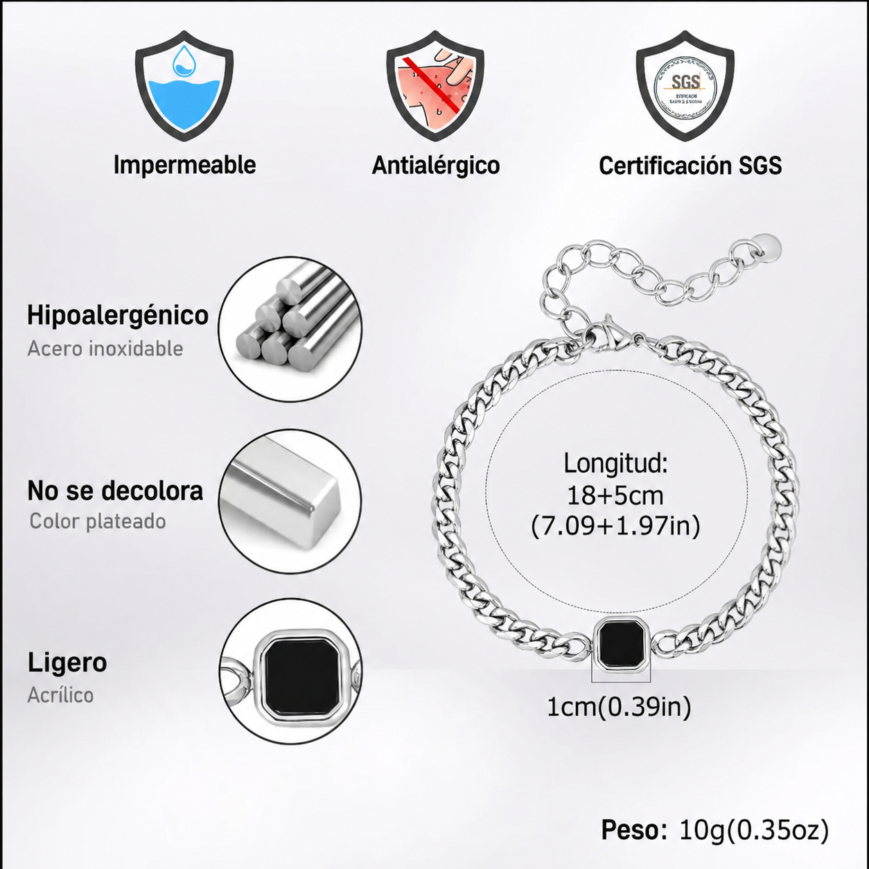 Pulsera de cadena Gero