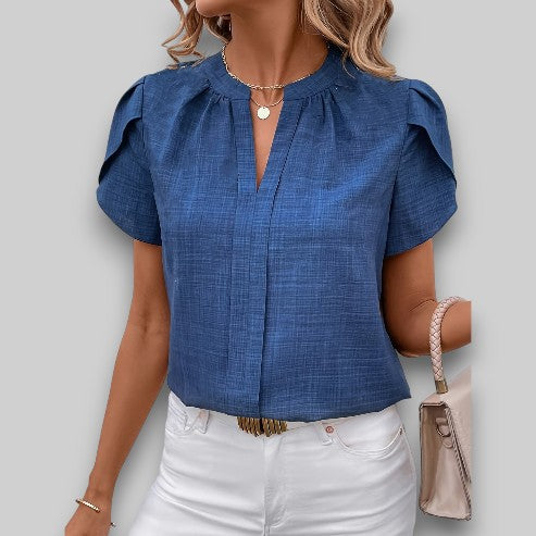 Maris Ruffle Sleeve Blouse