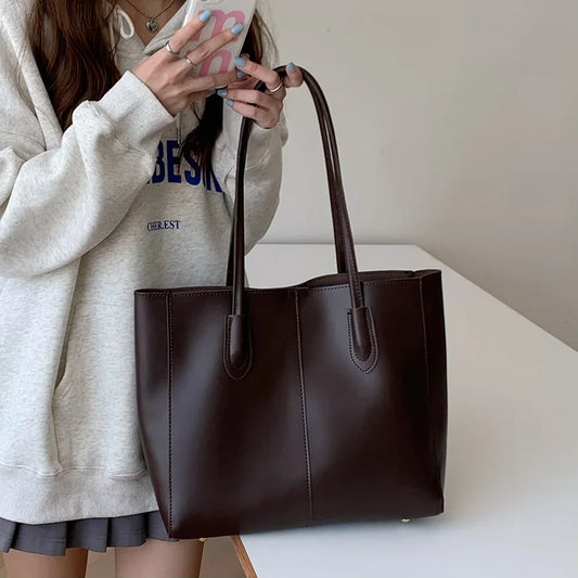 Vintage Large Capacity Tote Bag