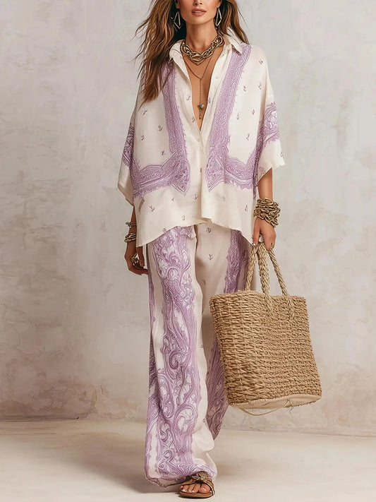 Samira Two-Piece Cross Set