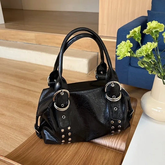 Valerie Rivet Leather Bag