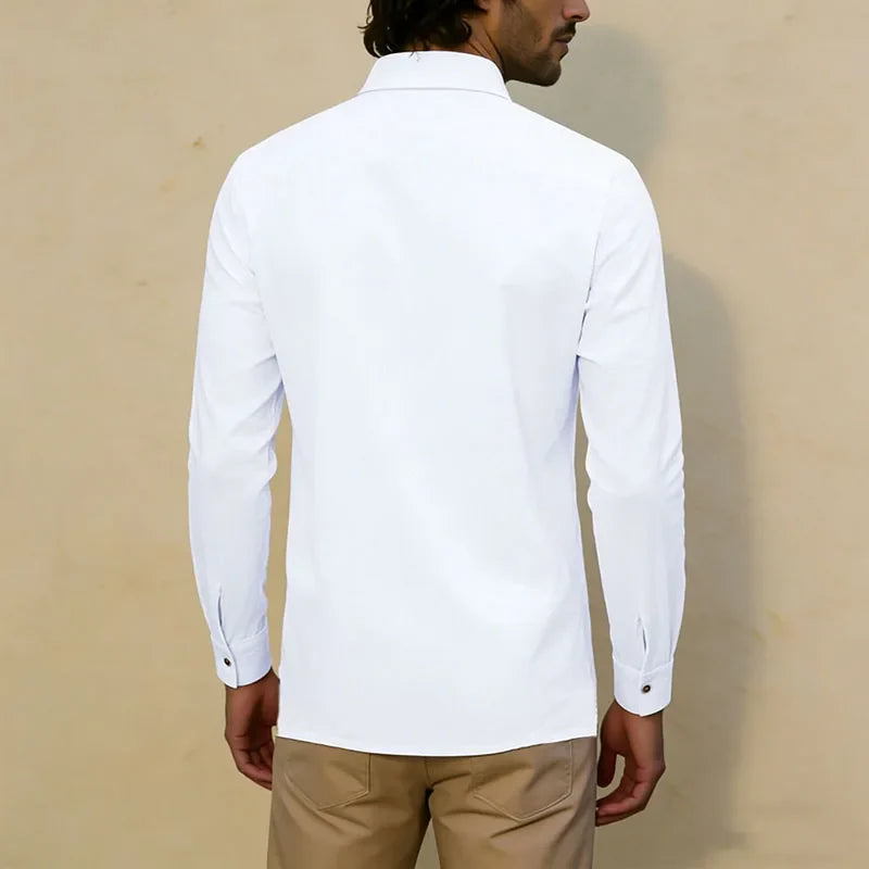 Camisa utilitaria de lino Mateo