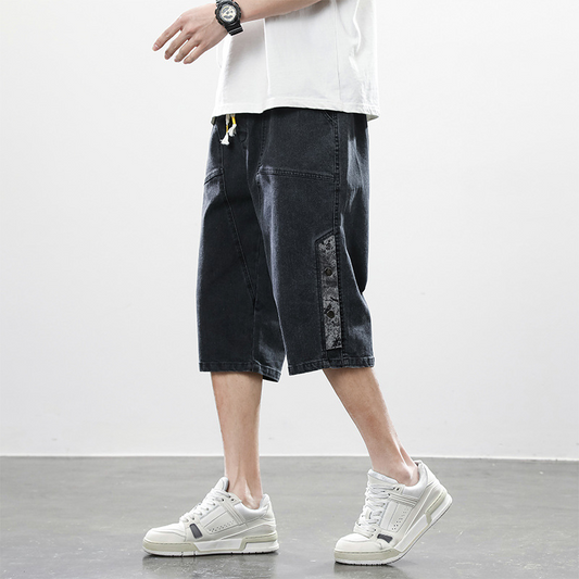 Suap denim shorts
