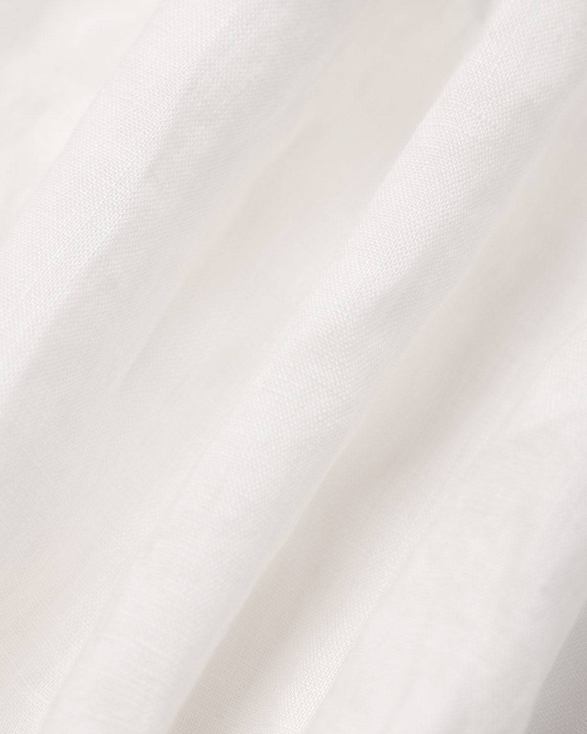 Vestido Midi con Manga Abullonada y Bajo con Abertura