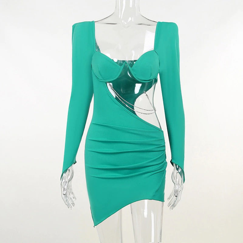 Vestido de manga larga Calliope