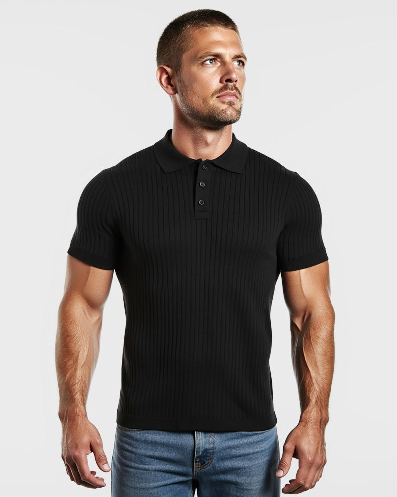 Polo de punto Torino Muscle Fit