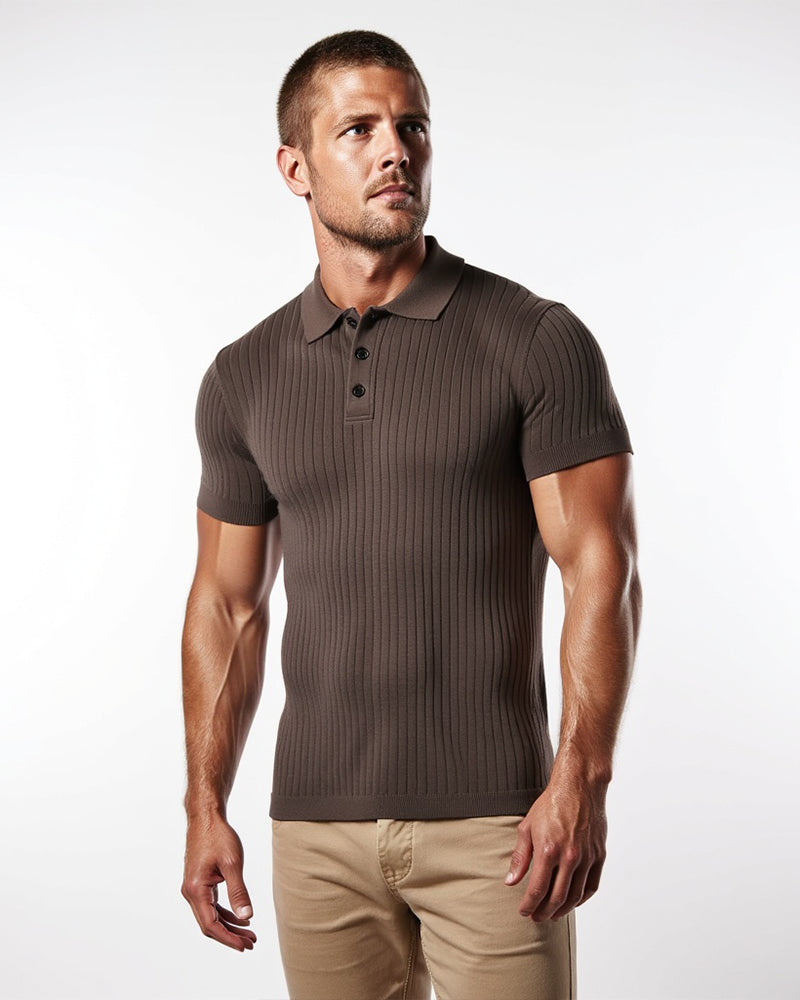Polo de punto Torino Muscle Fit