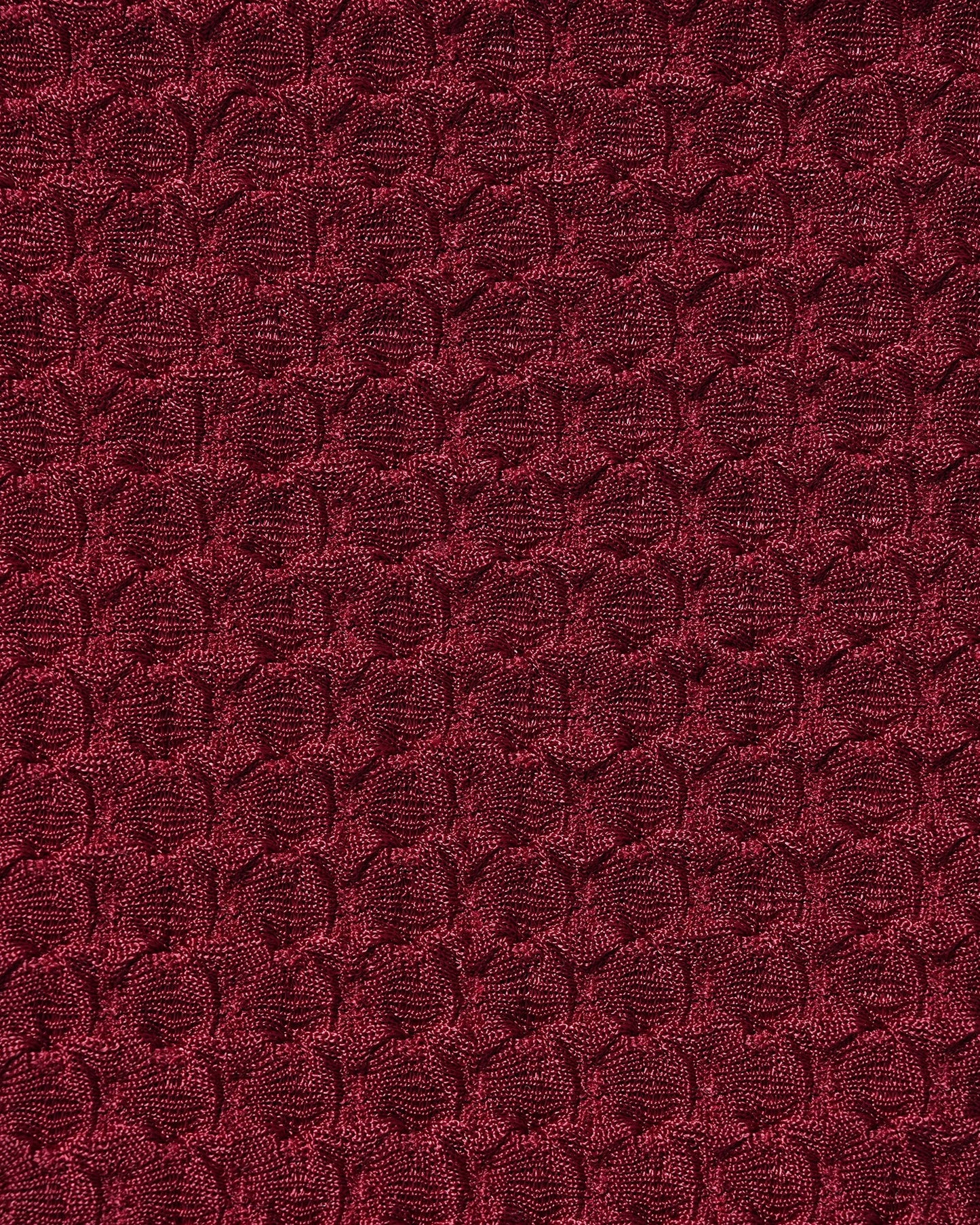 Conjunto de Bikini Triángulo con Anillo O Rojo Vino